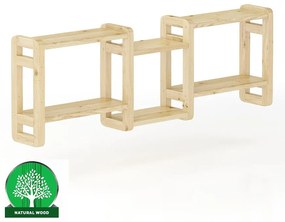 Polička borovica PK103-130x44x19 surová