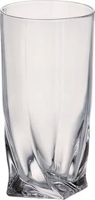 Crystalite Bohemia VÝPREDAJ Crystal Bohemia Poháre QUADRO 350 ml, 1 ks