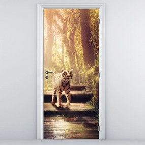 Fototapeta na dvere - Tiger (95x205cm)