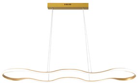 Toolight Toolight, stropné svietidlo 120cm, 24W, 3000K, LHJ027-CP, zlatá lesklá, OSW-50012