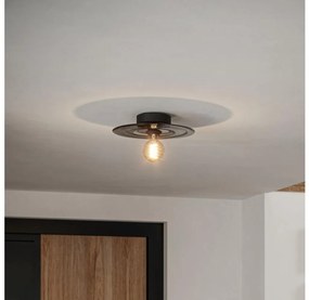 Eglo 44028 - Stropné svietidlo LINTMILL 1xE27/40W/230V šedá