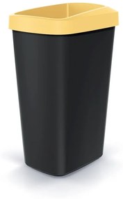 Set košov na triedený odpad, hranaté, 3 x 45 l, farebná