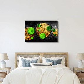 Obraz abstrakcie - Guľa (90x60 cm)