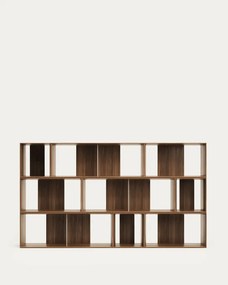 Modulárny policový systém v dekore orecha v prírodnej farbe 67x38 cm Litto – Kave Home