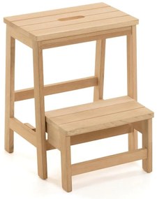 Stolička z brezového dreva v prírodnej farbe Nell – Kave Home