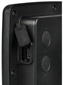 LED zapichovacie vonkajšie svietidlo so solárnym panelom Obidos – Trio