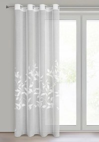 ZÁCLONA NA KRÚŽKOCH ESTELLA 140X250 CM LISTY