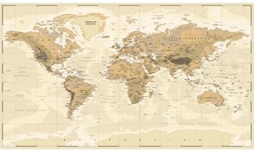 VLADILA  Classic Vintage Map - tapeta