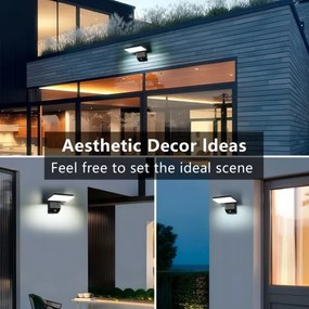 Immax 08513L - LED vonkajšie nástenné svietidlo so senzorom MODERN LED/18W/230V IP65