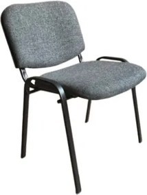 Konferenčná stolička Zuza, dymovo šedá tkanina%