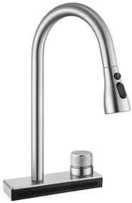 Kuchynská batéria Rea Conor nikel kartáčovaný