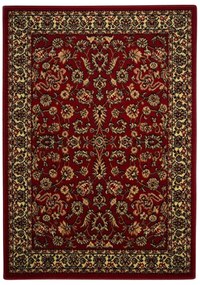 Spoltex, Kusový koberec Samira New Red 12002-011, 200x280, červená, chodba / predsieň