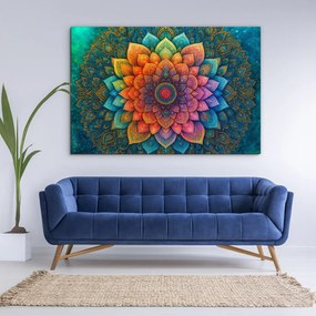 DUBLEZ | Žiarivá mandala na stenu - Obraz