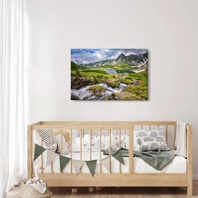 Obraz - Pohľad na horu Rila (90x60 cm)