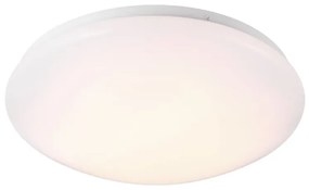 NORDLUX LED stropné svietidlo MANI, 12 W, teplá biela, 25,5 cm, okrúhle, biele