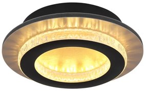 Globo 48042-12G - LED stropné svietidlo JAYDEN LED/12W/230V, priemer 20 cm, čierne