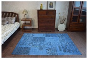 Kusový koberec PP Nobles modrý 200x290cm