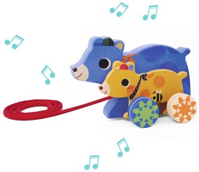 Dva medvedíky - ťahacia hračka s melódiou - Gabi & Sam