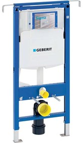 GEBERIT Duofix prvok pre závesné WC, stavebná výška 112 cm, s podomietkovou splachovacou nádržkou Sigma 12 cm, pre upevnenie do bočných stien, 111.355.00.5