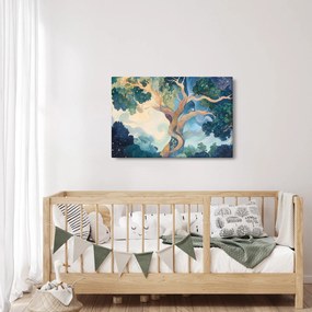Obraz – Vesmírny strom (90x60 cm)
