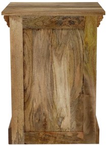 furniture-nabytek.cz - Nočný stolík masív z dreva mango 45x60x40
