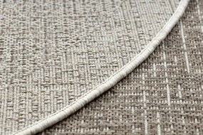 Koberec SIZAL FLOORLUX 20401 taupe / šampanské