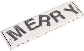 Vianočná girlanda s nápisom Rex London Silver Stars