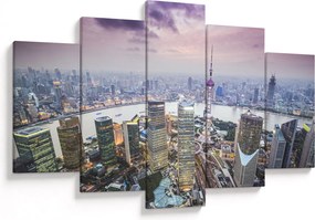 Obraz - Shanghai, Čína (150x105 cm)