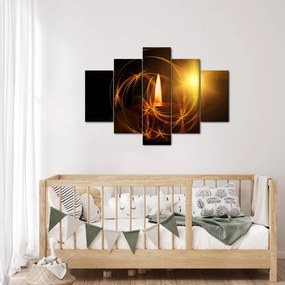 Obraz sviečky (150x105 cm)