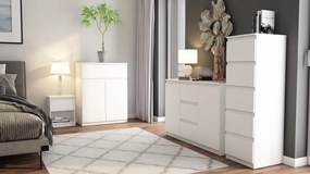 Skrinka /nočný stolík Carlos 401S, biely