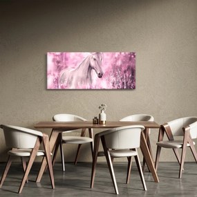 Obraz - Maľovaný kôň (120x50 cm)