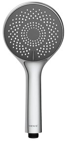WENKO 23993100 - Sprchová hlavica WATERSAVING SYSTEM 11x11 cm lesklý chróm/biela/sivá