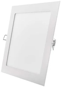EMOS LED panel 220x220, biely, 18W, teplá biela