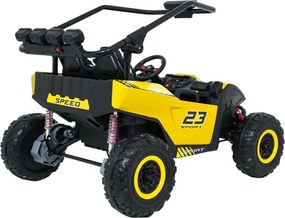 Elektrické autíčko Buggy TURBO 23 žlté
