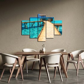 Obraz - Mólo (150x105 cm)