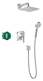 Hansgrohe Crometta E - Sprchový systém 240 1jet s pákovou batériou, chróm 27957000