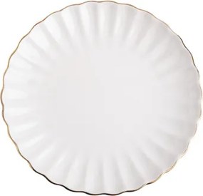 Tanier MELIDA biely so zlatým okrajom 710971