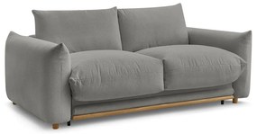 Sivá rozkladacia pohovka 234 cm Ernest – Bobochic Paris