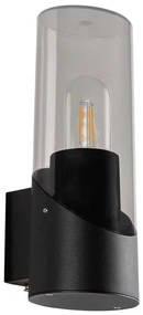 Prezent 28208A - Vonkajšie nástenné svietidlo ACREA 1xE27/35W/230V IP54 čierna