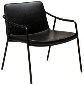 Čierne kreslo z imitácie kože DAN-FORM Denmark Boto