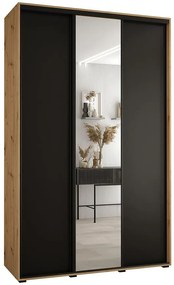 Skriňa 45 Canaris 3 150 artisan/čierna/čierna