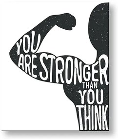 Motivačný obraz na stenu You are stronger | rôzne rozmery