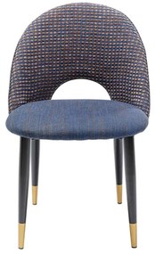 Hudson stolička modrá