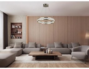 LED stmievateľný luster na lanku ENRIQUE LED/55W/230V 3000-6000K +diaľkové ovládanie