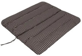 Vankúš na hojdačku ANIA 120 cm pásiky, hnedý