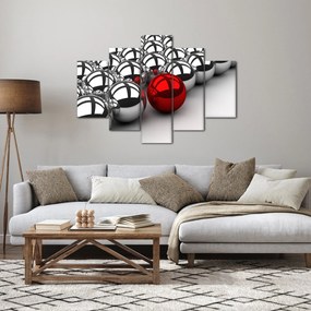 Obraz lesklých gulí (150x105 cm)
