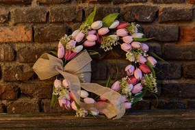 DECOLED Veľkonočný, jarný veniec, d. 45 cm