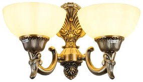 Brilagi - Nástenná lampa CLASSIC 2xE27/60W/230V mosadz
