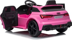 Detské elektrické autíčko Audi RS6 Avant GT ružové