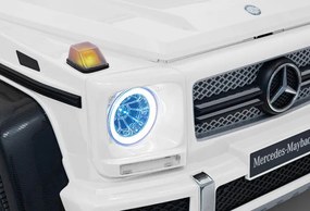 Elektrické autíčko Mercedes Benz MAYBACH G650 STRONG biele